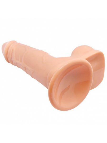 Realistyczny penis sex dildo z wibracją 15 cm - 3